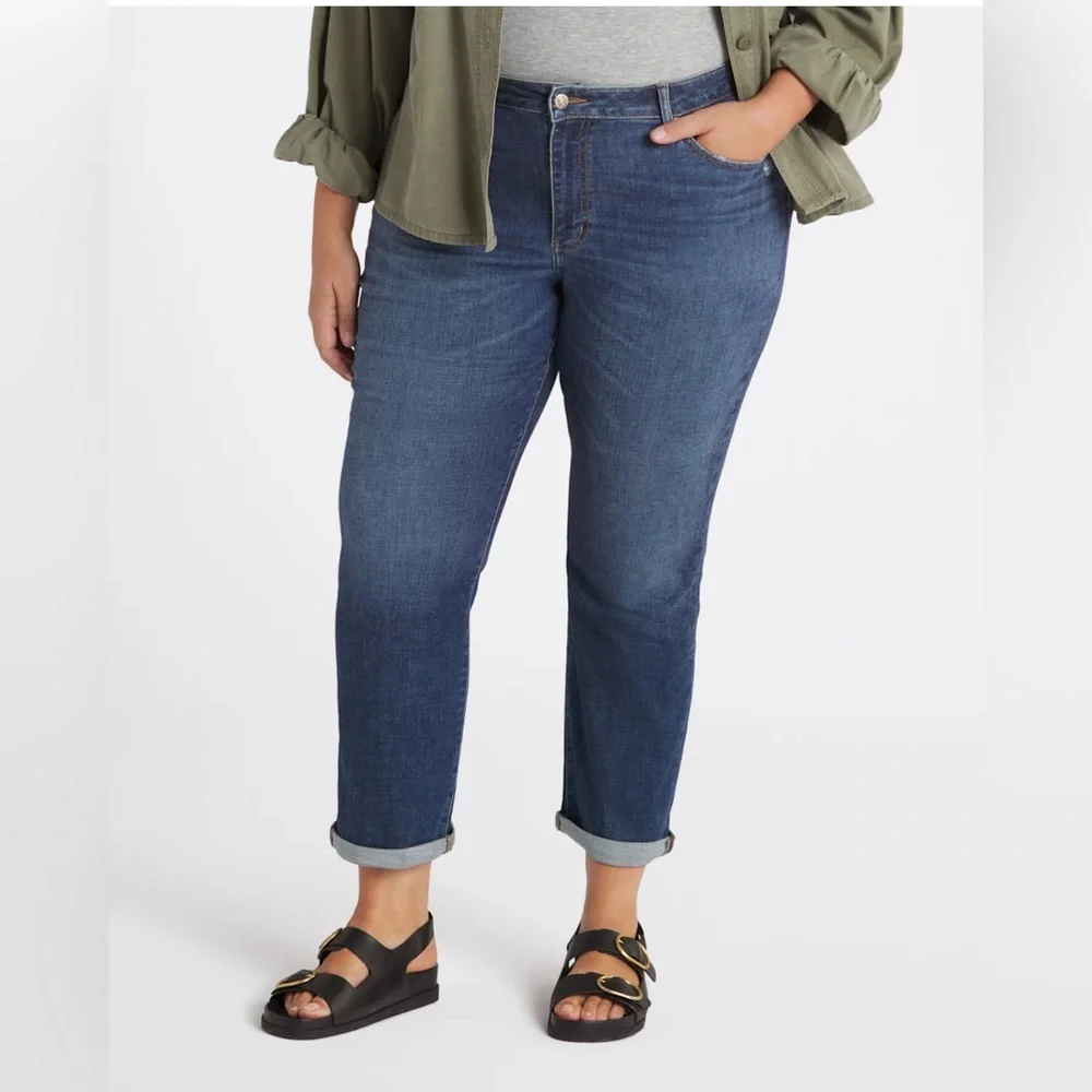 NWT DAZE DENIM The Lovergirl Roller Jean - Picture 2 of 15